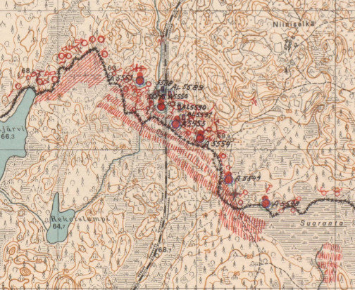 Podporozen Muurmannin radan torjuntakeskus Syväri