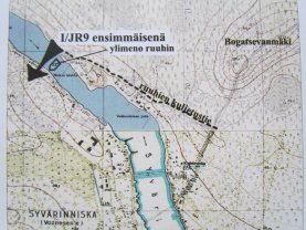 Voznesenja Syväri, JR 9:n ylimenokohta