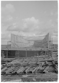 Rovskoje Syväri_10 Rovskojen proomunrakennustelakka_SA-kuva 12-9-1942