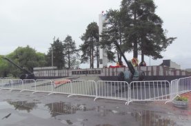 Venäläinen sotamuistomerkki Podporoze Syväri