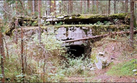 Patoniemi kuva 4 Patoniemen Sulkulinnakkeen rauniot