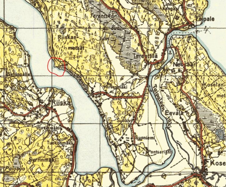 Patoniemen sulkulinnake Taipale