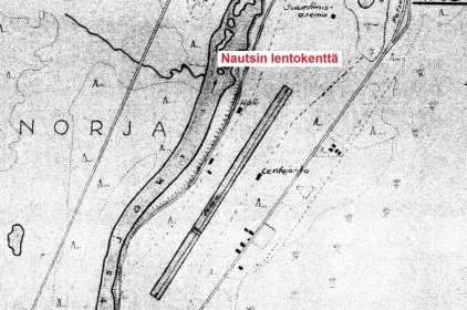 Nautsin lentokenttä Petsamo_01 Lentokenttäpiirros