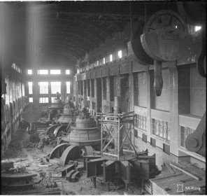 Syvärin voimalaitos turbiinihalli