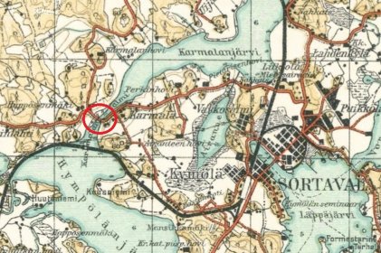 Karmalansalmi Sortavala_06 Yleiskartta
