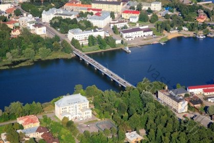 Karjalansilta Sortavala_09 Silta viistoilmakuvalla_Kuva Vastavalo