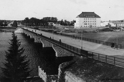 Karjalansilta Sortavala_02 Silta ennen sotia_Kuva Heninen net