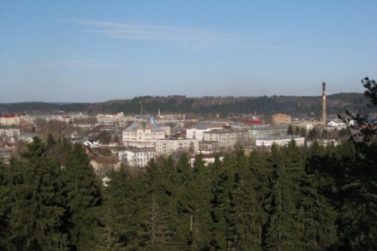 Tyttökoulu Sortavala_01 Näkymä Kuhavuorelta Sortavalan Tyttökoulun suuntaan_Kuva MK