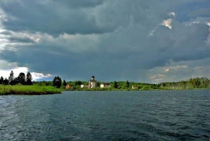 Jaasjärven luostari Aunus_06 Jaasjärven luostarin raunio_Kuva Kirill Nikolaev Google Earth Panoramio