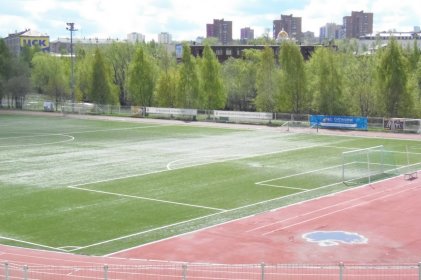 Urheilukenttä Petroskoi_08 Kenttä toukokuussa 2015_Kuva T Kaarlela