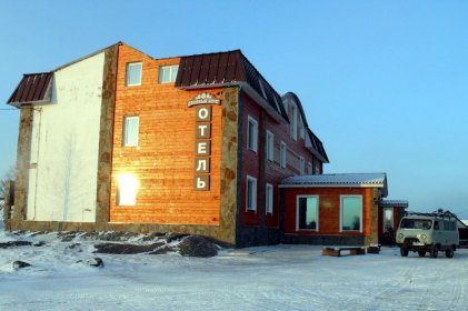 Salmin rajavartiosto Pitkäranta_06 Kasarmirakennus tammikuussa 2016_Kuva O Kolomeets Heninen net