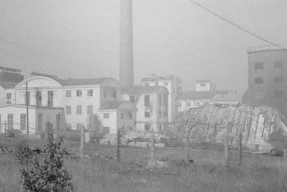 Pitkäranta_03 Tehdasrakennuksia heinäkuussa 1941_SA-kuva 18-7-1941