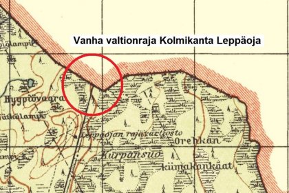 Valtionraja Leppäoja_01 Sijaintikartta