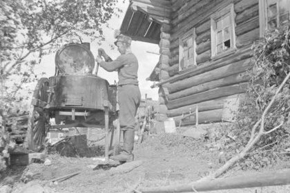 Prokkoila_02 Kenttäkeittiö Prokkoilassa_SA-kuva 23-8-1941