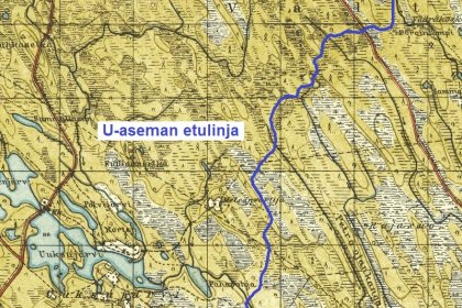 U-asema Syskyjärven lohko_06 Yleiskartta, Käsnäselän tie (Loimola) - Pahapohja