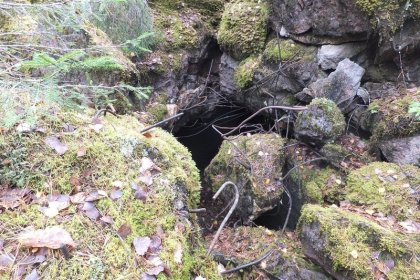 U-asema Karttasuon bunkkeri_02 Bunkkerin jäänteitä syyskuussa 2016