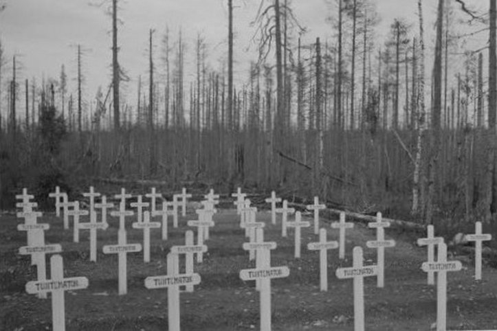 Suomalaisten kenttähautausmaa Kollaa