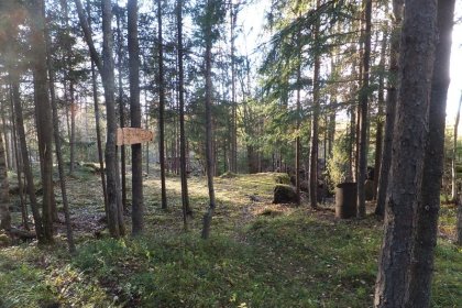 U-asema Kalliobunkkeri_04 Näkymä bunkkerin tienoosta syyskuussa 2016_Kuva E Naukkarinen