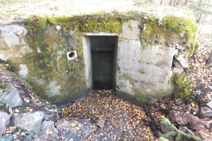 U-asema, Laatokan rantatien lohkon Kalliobunkkeri