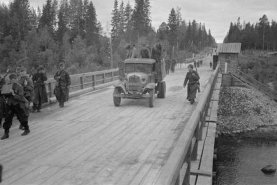 Säämäjoen maantiesilta Aunus