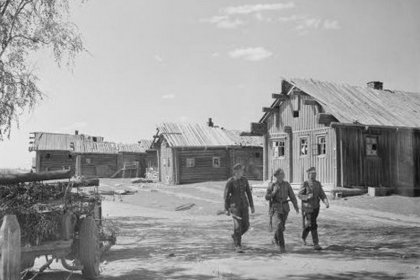 Palalahti_01 Näkymä kylästä heinäkuussa 1941_SA-kuva 20-7-1941