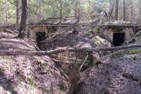 Rovskojenniemen bunkkerilinjan laite A6822 Syväri