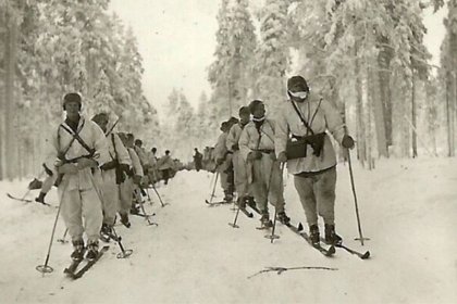 Mai Guba_04 Osaston paluu lähtöalueelleen Särkijärvelle_Kuva T Narva 23-1-1942