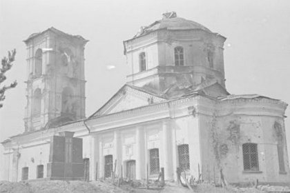 Salmin ortodoksikirkko_08 Kirkko heinäkuussa 1941_SA-kuva 21-7-1941