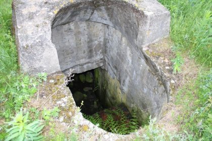 Härkämäen patteri_02 Patterin betonirakenteita_Kuva E Marttila