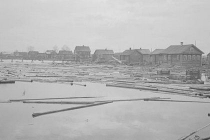 Voznesenja_04 Tukkisumaa Syvärillä toukokuussa 1942_SA-kuva 13-5-1942