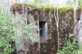 Venäläinen bunkkeri Kaukoijärvi Aunus