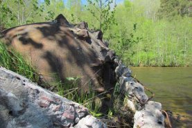 Suomalainen konekiväärikupubunkkeri A6519 Syväri