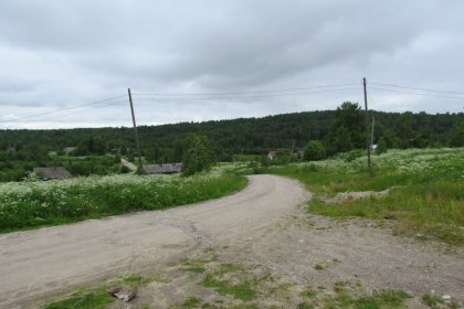 Jouhivaara Seesjärvi Aunus_04 Näkymä kylästä länteen heinäkuussa 2017_Kuva E Naukkarinen