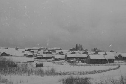 Jouhivaara Seesjärvi Aunus_05 Kylä lokakuussa 1941_SA-kuva 29-10-1941
