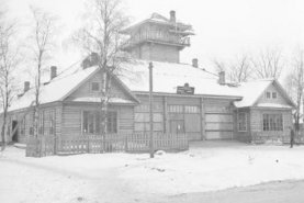 Palokuntatalo Aunuksenkaupunki Aunus