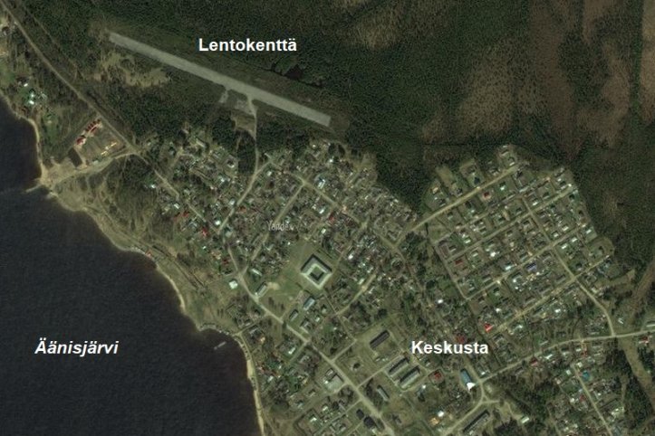 Pälmä Äänisen ranta