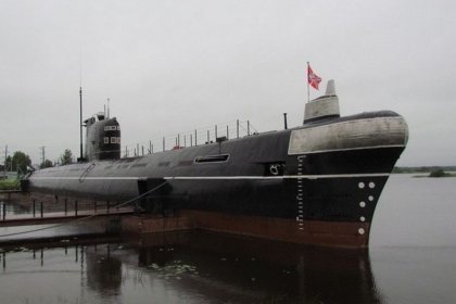 Vytegra_03 Venäläinen sukellusvene B-440 on toiminut museona Vytegrassa vuodesta 2005_Kuva E Naukkarinen heinäkuu 2017