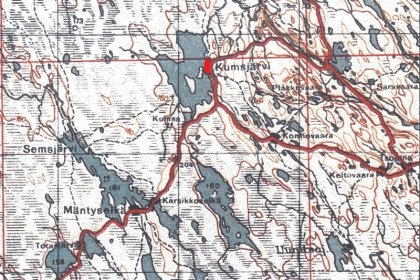 Kumsjärvi Aunus_06 Yleiskartta