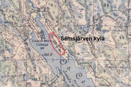 Semsjärvi Aunus_07 Sijaintikartta