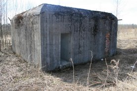 Venäläinen bunkkeri, luoteinen Kavaino Aunus