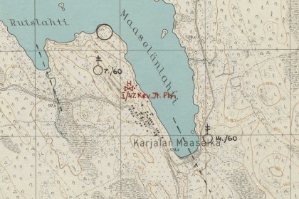 Karjalan Maaselkä Seesjärvi_05 Peruskartta