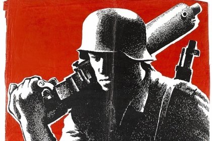 Kolmas Ratkaiseva  Präkkä Aunus_08 Tuntematon sotilas -elokuvan juliste