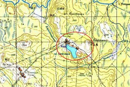Kaukoijärvi_08 Yleiskartta 1980-luvulta