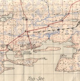 Kiestinki saksalainen kartta