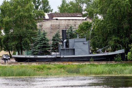 Tykkivene Aunus Novaja Ladoga_02 Aunus heinäkuussa 2009_Kuva Heninen net