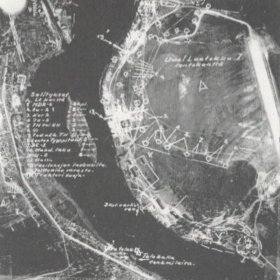 Novaja Ladogan lentokenttä_02 Tiedusteluilmakuva kentän alueesta 22-7-1944