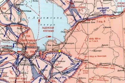 Olhavan kaupunki_05 Saksan Pohjoisen Armeijaryhmän eteneminen Olhavan porteille syksyllä 1941