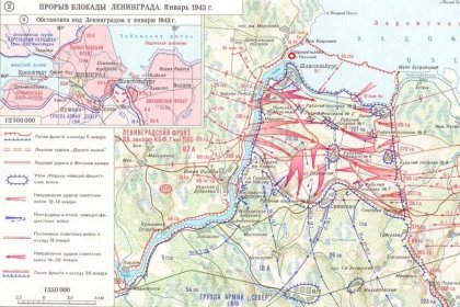 Pähkinäsaaren linna_07 Leningradin saarron murtamiseen johtanut puna-armeijan operaatio tammikuussa 1943