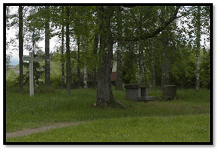 Jääsken kirkon paikka