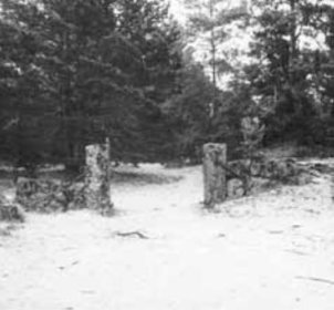 Kappelkaulan hautausmaa_03 portti vuonna 1992